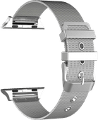 Just in Case Apple Watch 38/40/41 mm Milanees Bandje Zilver Apple Watch bandje