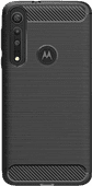 Just in Case Rugged TPU Motorola One Macro Back Cover Black Just In Case case