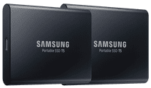 Samsung Portable SSD T5 1TB Duo Pack Black External SSD
