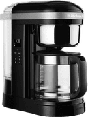 KitchenAid 5KCM1209EOB Black filter coffee machine with timer