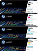 HP 205A Toners Combo Pack Toner voor HP printer