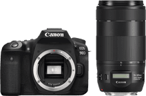 Coolblue Canon EOS 90D + EF 70-300mm f/4-5.6 IS II USM aanbieding
