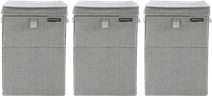 Coolblue Brabantia Wasboxen Grey Triple Pack aanbieding