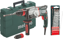 Metabo KHE 2860 Quick + SDS-plus Drills 4-piece Drill for the enthusiastic DIY'er