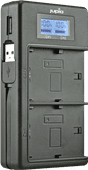 Jupio USB Duo Charger LCD for Canon LP-E12 Last chance products