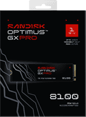 SANDISK Optimus GX PRO 8100 1TB PCIe 5.0 NVMe SSD SanDisk Optimus GX Pro interne SSD