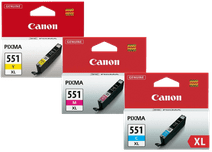 Canon CLI-551XL Cartridges Combo Pack Ink cartridge for the Canon PIXMA iP printers