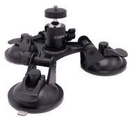 Caruba Triple Suction Cup PRO Mount Action camera mount voor GoPro camera