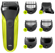 Coolblue Braun Series 3 300BT Zwart/Groen aanbieding