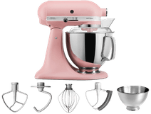 KitchenAid Artisan Mixer 5KSM175PSEDR Mat roze Keukenmixer voor kleine tot middelgrote bereidingen