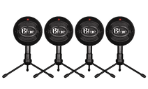 Blue Snowball Black Ice 4-pack Streaming microphone