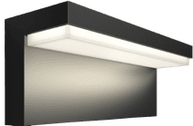 Philips Hue Nyro Wall Lamp White and Color Black Philips Hue outdoor wall lamp