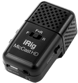 IK Multimedia iRig Mic Cast HD Stereo microfoon