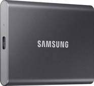 Samsung T7 Portable SSD 2TB Gray External SSD for Mac