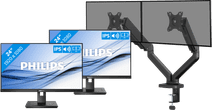 Philips 242B1G/00 Duo Pack + BlueBuilt Monitorarm Mechanische Veer voor 2 Monitoren Monitor kopen?