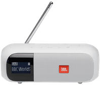 JBL Tuner 2 White Bluetooth radio