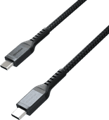 Nomad Usb C naar Usb C Kabel 100W 1,5m Kevlar® Zwart Samsung usb c kabel
