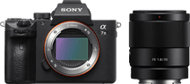 Sony A7 III + FE 35mm f/1.8 Top 10 best verkochte systeemcamera's