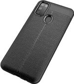 Just in Case Soft Design Samsung Galaxy M21 Back Cover Black Just In Case case