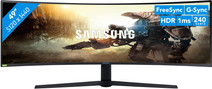 Samsung Odyssey G9 QLED gaming Witte monitor