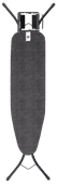 Brabantia Ironing Board A 110x30cm Denim Black with Iron Holder Ironing Board