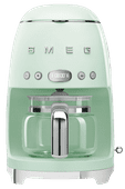 SMEG DCF02PGEU Pastel Green filter coffee machine with timer