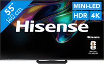 Hisense RGB Mini-led 55" UR8S (2026) Lego World Cup tv