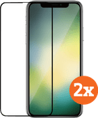 Azuri Case Friendly Apple iPhone 11/Xr Screen Protector Glass Duo Pack iPhone 11 screen protector
