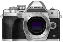 Olympus OM-D E-M10 Mark IV Body Zilver Olympus systeemcamera