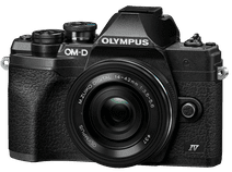 Olympus OM-D E-M10 Mark IV Zwart + EZ 14-42mm f/3.5-5.6 Zwart Olympus systeemcamera