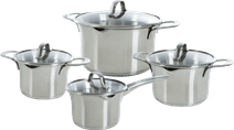 BK Wave Cookware Set 4-piece BK saucepan