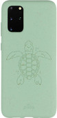 Pela Eco Friendly Samsung Galaxy S20 Plus Back Cover Blauw (Turtle Edition) Pela case
