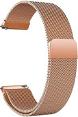 Just in Case Samsung/Garmin Milanees Bandje Roségoud 20mm Horlogebandje voor Samsung