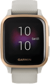 Garmin Venu Sq Music Gold/Beige smartwatch for iOS