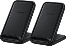 Samsung Draadloze Oplader 15W Zwart Duo Pack Samsung draadloze oplader