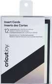 Cricut Joy Insert Cards 12-pack Black/Holographic Material for Cricut cutting machines
