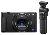 Sony ZV-1 Vlog + GP-VPT2BT Grip Digitale camera met 4K