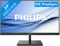 Philips 245E1S 24 inch monitor met dunne bezel