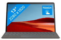Coolblue Microsoft Surface Pro X - SQ2 - 16GB - 256GB Zwart aanbieding