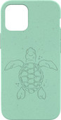Pela Eco Friendly Apple iPhone 12 mini Back Cover Blauw (Turtle Edition) Pela case