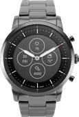 Fossil Collider Hybrid HR Smartwatch FTW7009 Grijs Fossil hybride horloge