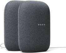 Google Nest Audio Charcoal Duo Pack Speakers met Google Assistant bundel