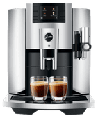 JURA E8 Chroom (EB) Volautomatische koffiemachine met app