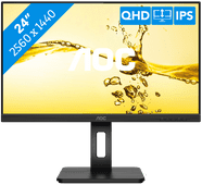 AOC Q24P2Q AOC monitor voor kantoor en thuis