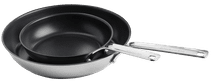 KitchenAid Stainless Steel Koekenpannenset 20 + 28 cm KitchenAid pan