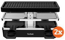 Tefal Plug & Share RE230812 - 4 People Dishwasher safe raclette grill