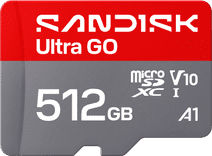 SANDISK Ultra GO microSDXC 512GB Geheugenkaart
