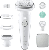 Braun Silk-épil 9 9-080 Zilver Epilator voor gezicht of bikinilijn