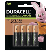 Duracell Recharge Ultra AA-batterijen 4 stuks Oplaadbare batterij