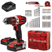 Einhell TE-CD 18/40 Li Kit + 69-piece accessory set Einhell electric drill